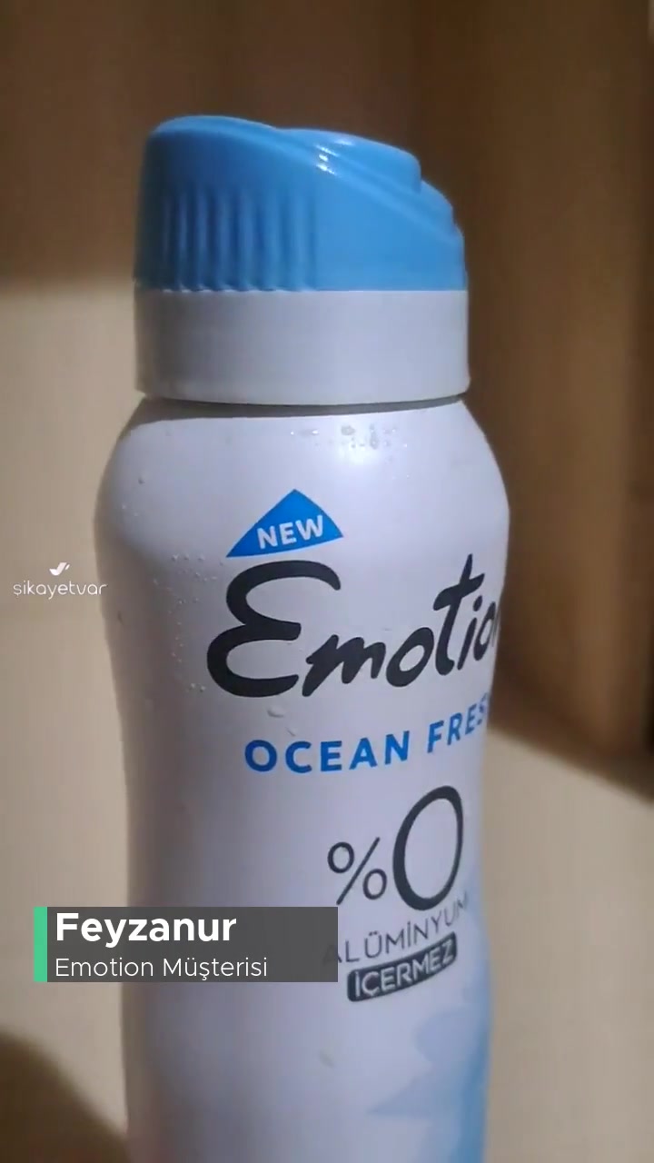 Emotion Deodorant Şişesi Parfüm Kaçırıyor videonun kapak resmi
