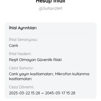 Haksız Canlı Yayın Yasağı Ve Destek Eksikliği