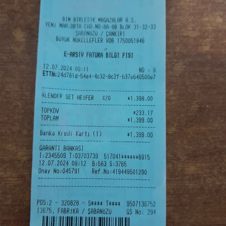 Heifer Blender Seti Kullanım Sorunu Ve İade Talebi