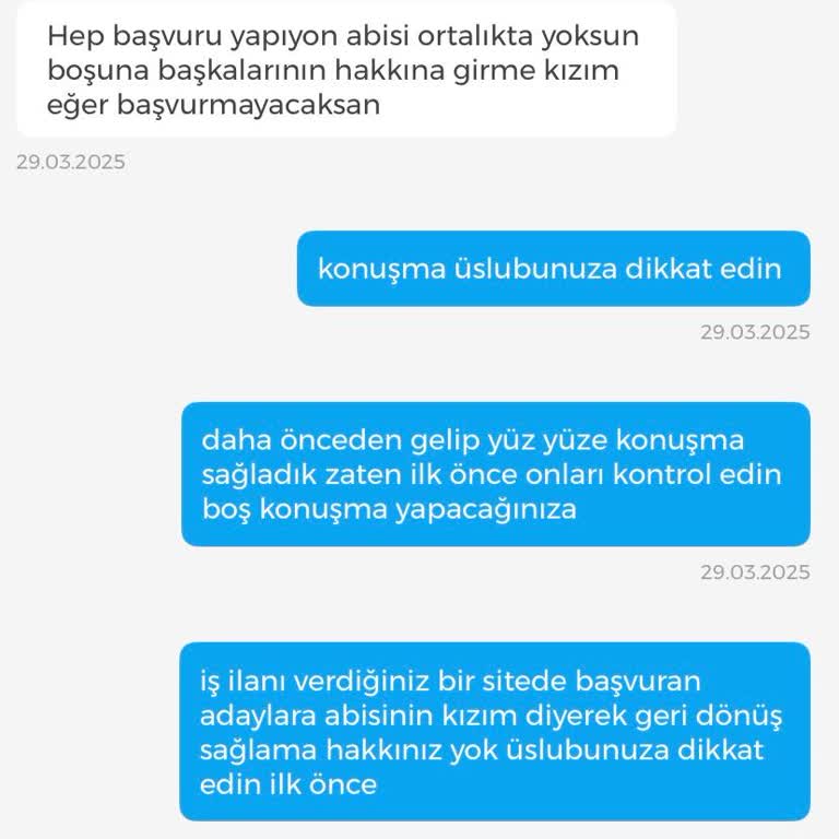 İşverenin Üslupsuz İletişim Tarzı Ve Saygısız Geri Bildirimi