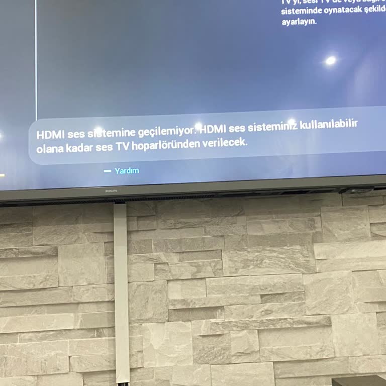 HDMI Bağlantısında Ses Sorunu Ve 5.1 Özelliği Çalışmıyor