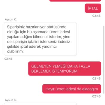 Geç Teslimat Ve İade Sorunu: Yemeksepeti'nde Hayal Kırıklığı