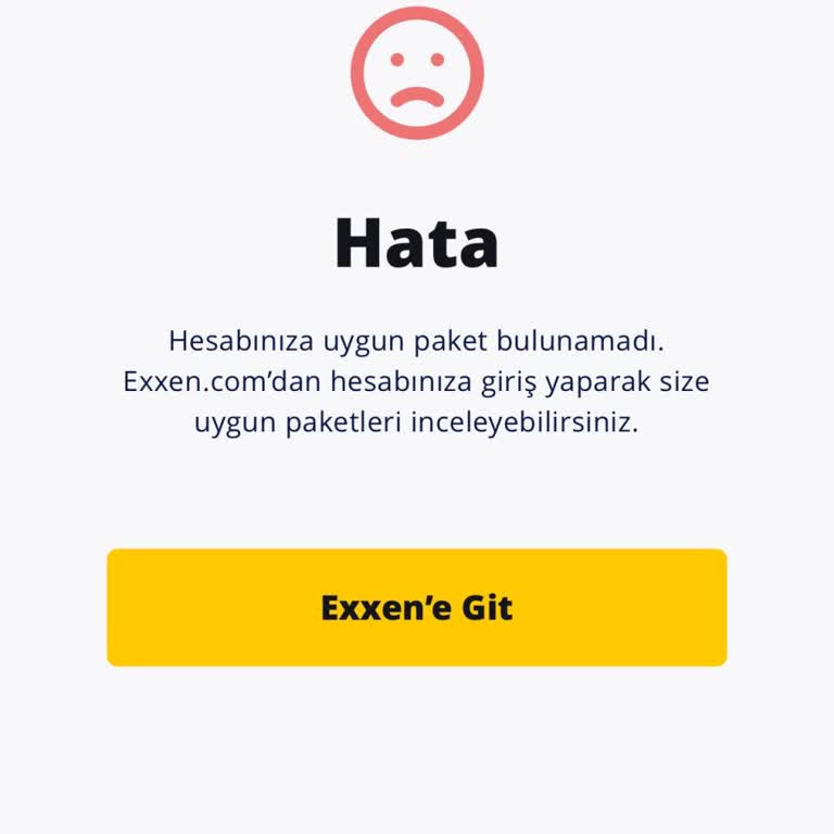 Abonelik İptali İçin Sürekli Hata Mesajı Alıyorum
