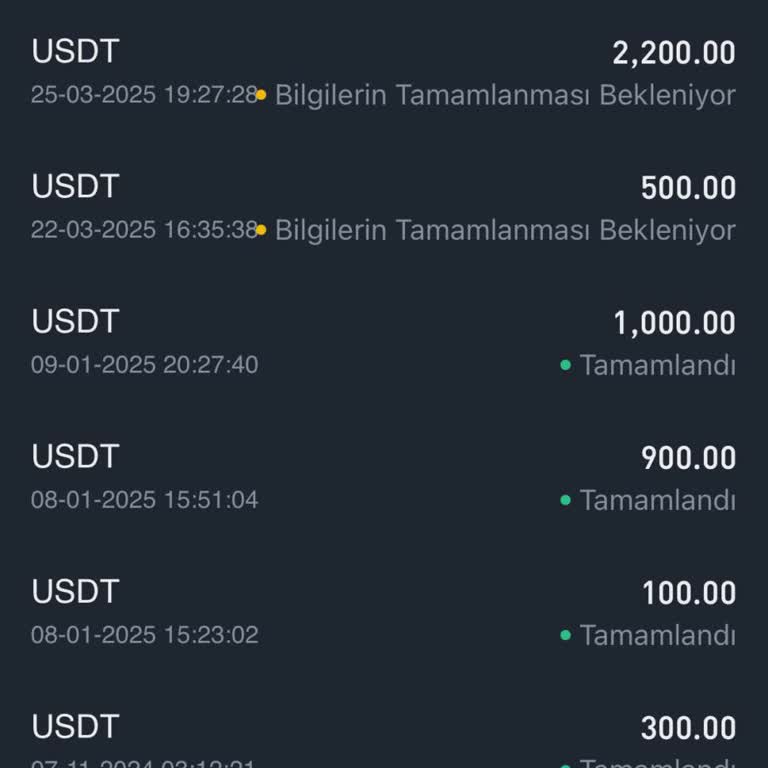 Binance TR'de Bekleyen İşlem Ve Çözümsüz Destek
