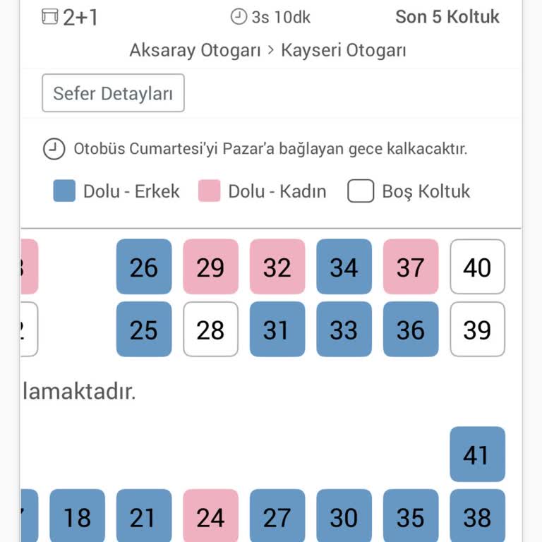 Yanlış Koltuk Tahsisi İle Mağduriyet