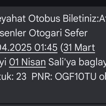Bilgilendirme Eksikliği Ve İptal Edilen Bilet Sorunu