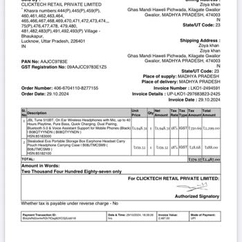 JBL Kulaklıkta Beklenmedik Kopma Sorunu