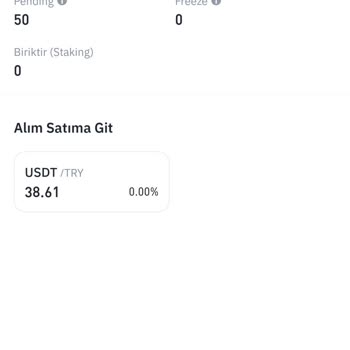 Binance TR USDT İşlemlerinde Karşılaşılan Sorun