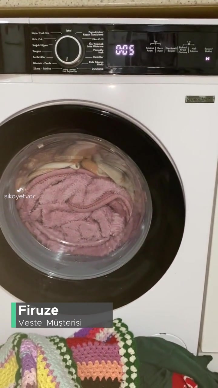 Vestel Çamaşır Makinesi Ses Sorunu videonun kapak resmi