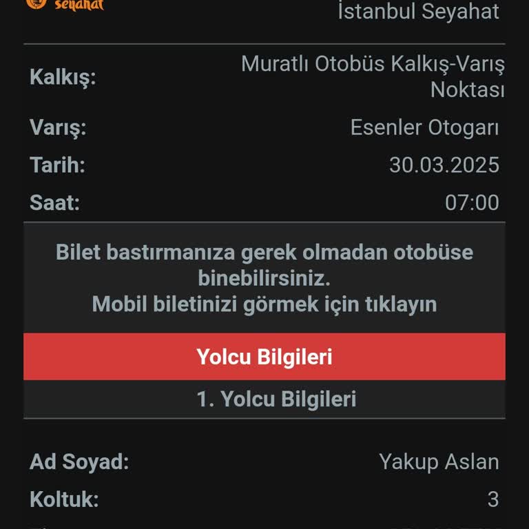 Bayram Sabahı İptal Edilen Sefer Mağduriyeti