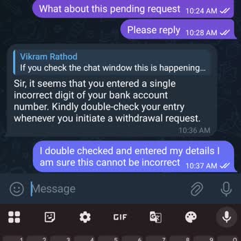 1win Did Not Credit My Withdrawals Even After 72 Hours and Multiple Attempts