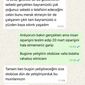 Özel Gün Siparişinde Teslimat Sorunu