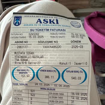Yapı Kredi Ve ASKİ'nin Yetersiz Hizmet Ve Yanıltıcı Beyanları