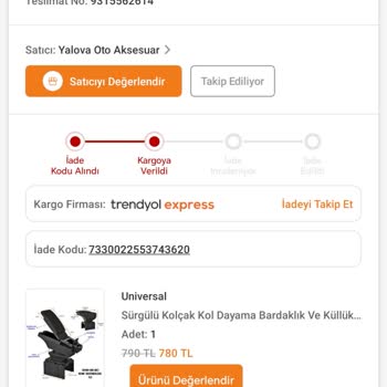 Yanlış Kargo İşlemi Ve İade Sorunu