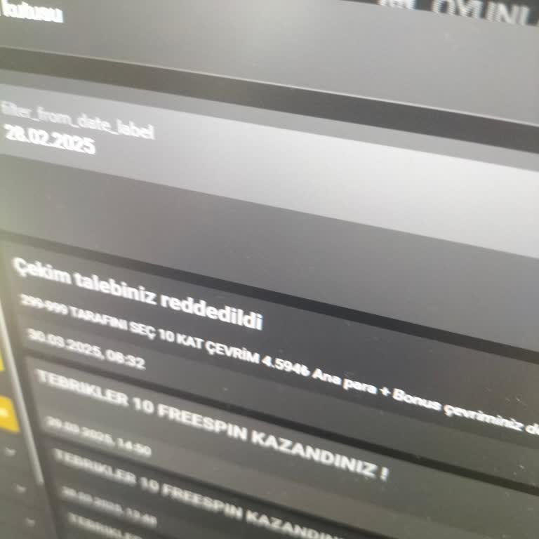 Çekim Yaparken Sürekli Bahaneler Üreten Site