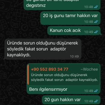 Yavaş Şarj Ve Kötü Müşteri Hizmeti: Wochee Mağazasında Hayal Kırıklığı