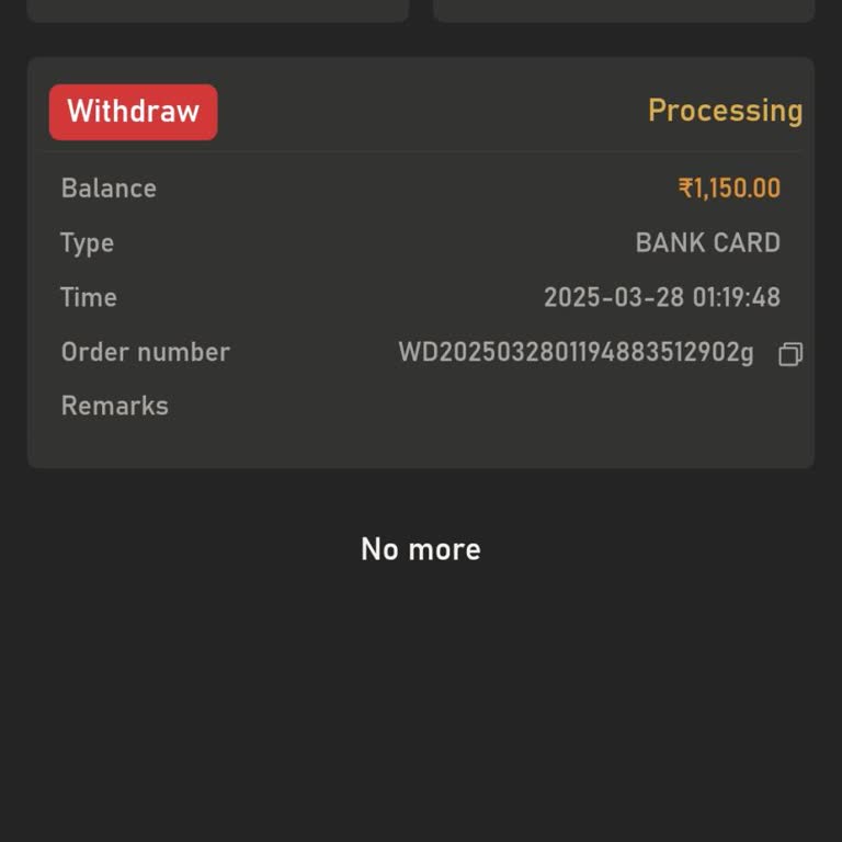 BDG Has Not Sent My Withdrawal Even After 3 Days of Waiting