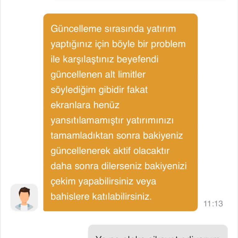 Paramı Geri İstiyorum: Canlı Destek Sorunu