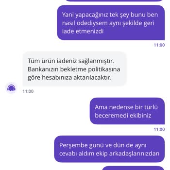 Yanlış Ürün İadesinde Eksik Para İadesi Sorunu