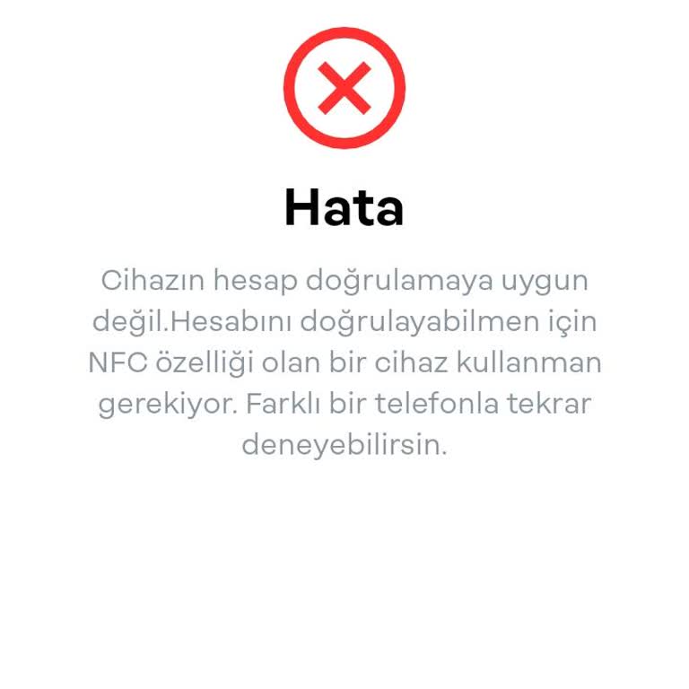 NFC Olmadan Papara Kullanımında Zorluk