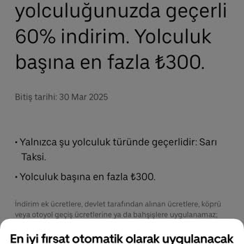 Über'in Yanıltıcı Kampanyası Kullanıcıları Mağdur Ediyor