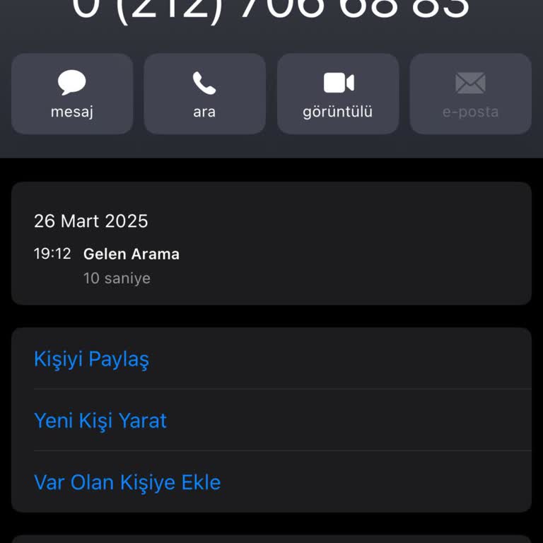 Gizemli Aramalar: 0212 706 68 83 Numarasından Gelen Sessiz Çağrılar