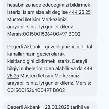 Akbank Mobil Bankacılık Blokajı: Bayramda Mağduriyet