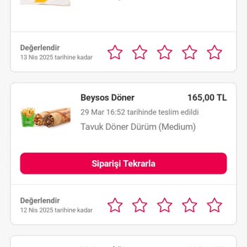 Yanıltıcı Sipariş Durumu Ve İptal Edilen Yemek