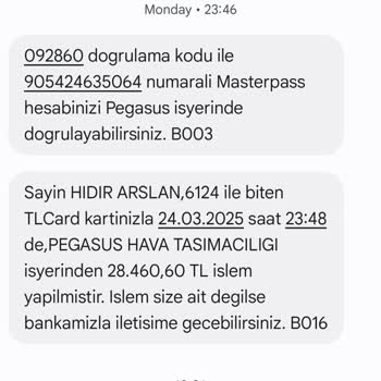 Pegasus İle Yaşanan Büyük Ulaşım Sorunu