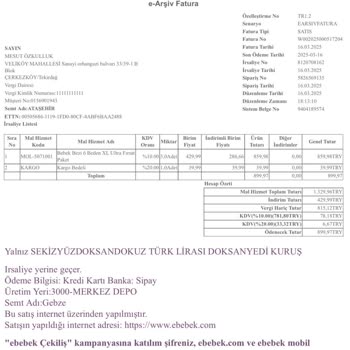 E Bebek'ten Aldığım Molfix Bezlerin Kalitesizliği