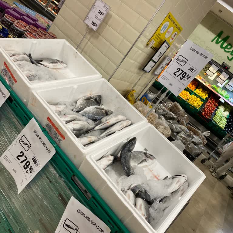 Migros'ta Balıkların Saklama Koşulları Yetersiz