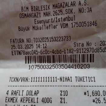 Eksik Dolap Parçası Sorunu