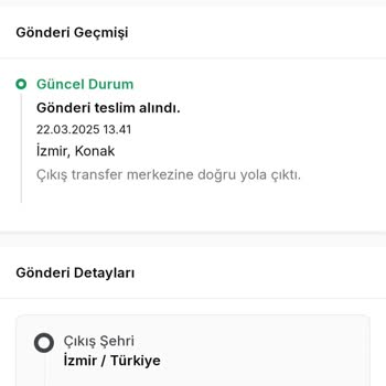 Kargoda Tutsak Kalan Sipariş