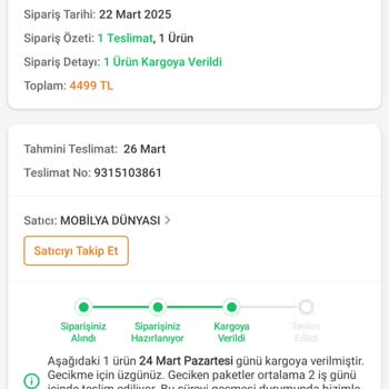 Kargoda Tutsak Kalan Sipariş