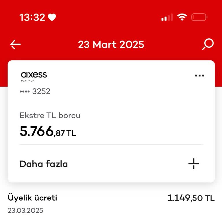 Haksız Kart Aidatı Ücreti İadesi Talebi
