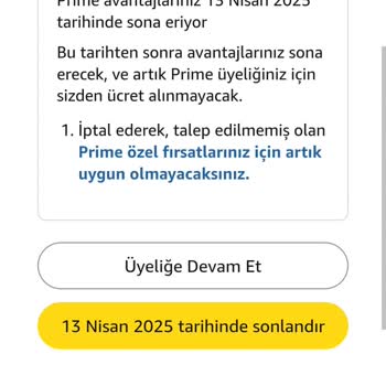 Prime Video Üyelik Ücreti Hakkında Yanıltıcı İşlemler