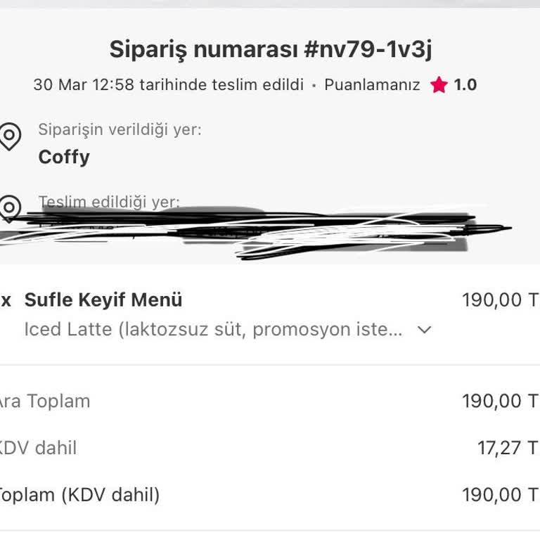 Sufle Ve Kahve Siparişinde Hayal Kırıklığı