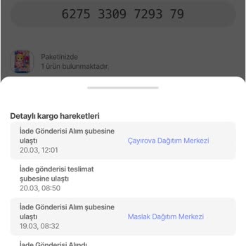 Hepsiburada'nın Kargo İade Sürecindeki Sorunları