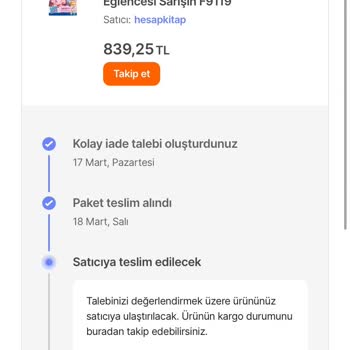 Hepsiburada'nın Kargo İade Sürecindeki Sorunları