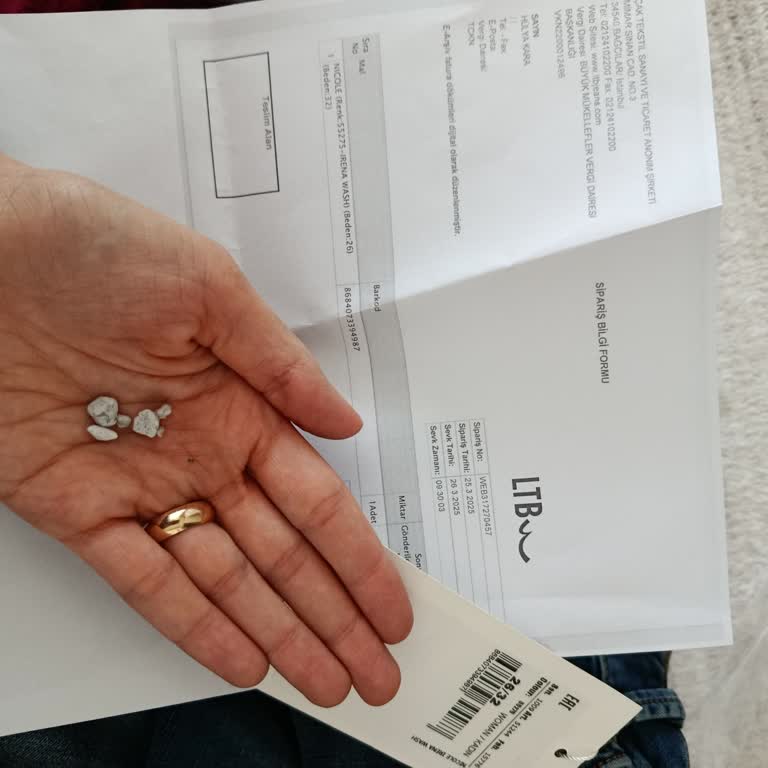 LTB Online Siparişinde Beklenmedik Taş Sürprizi