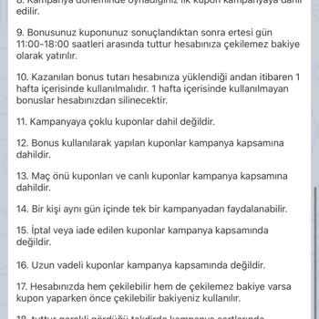 Bonus Kampanyasında Bilgilendirme Eksikliği