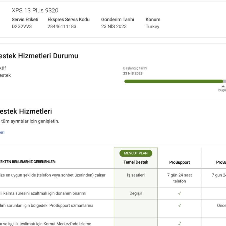 Dell Destek Hizmetlerinde Hayal Kırıklığı!