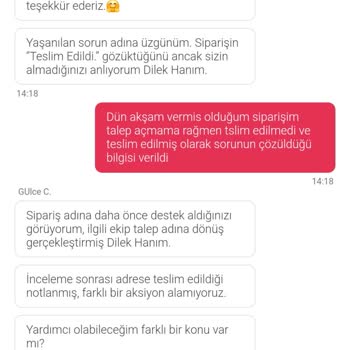 Yemek Sepeti'nde Kayıp Sipariş Sorunu