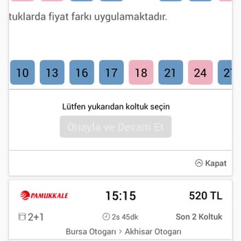 Araç Değişikliği Ve Koltuk Sorunu