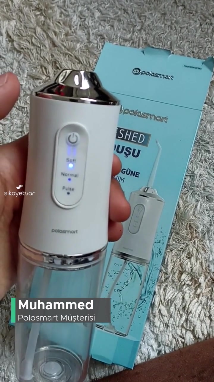 Polosmart Ağız Suyu Şarjı Tam Ama Hiç Çalışmıyor, Garantisi Var. videonun kapak resmi