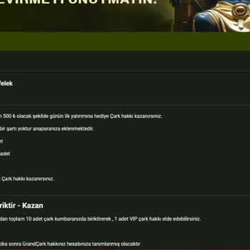 GrandPashaBet Çark Kazancım Neden Engelleniyor?