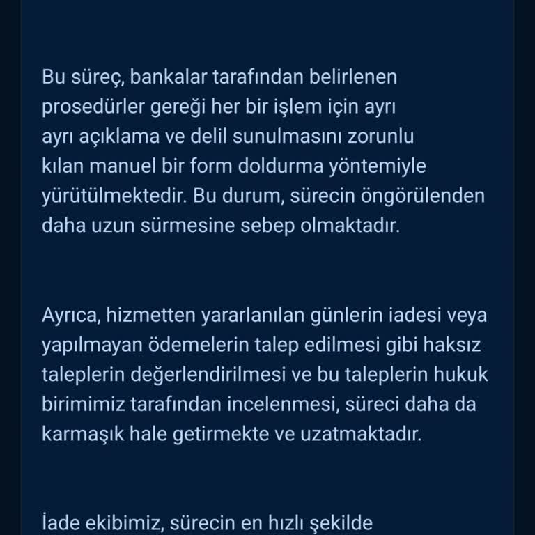 İnternet Hizmeti İadesi Bekleniyor