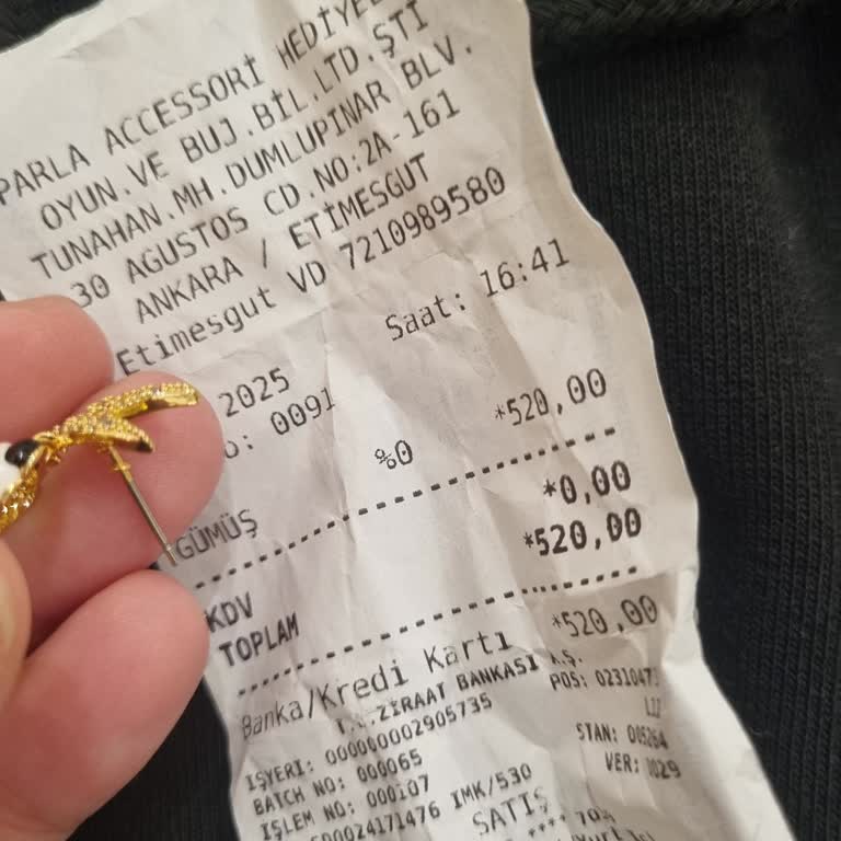 Kullanılamayan Küpe İçin Mağduriyet Talebi