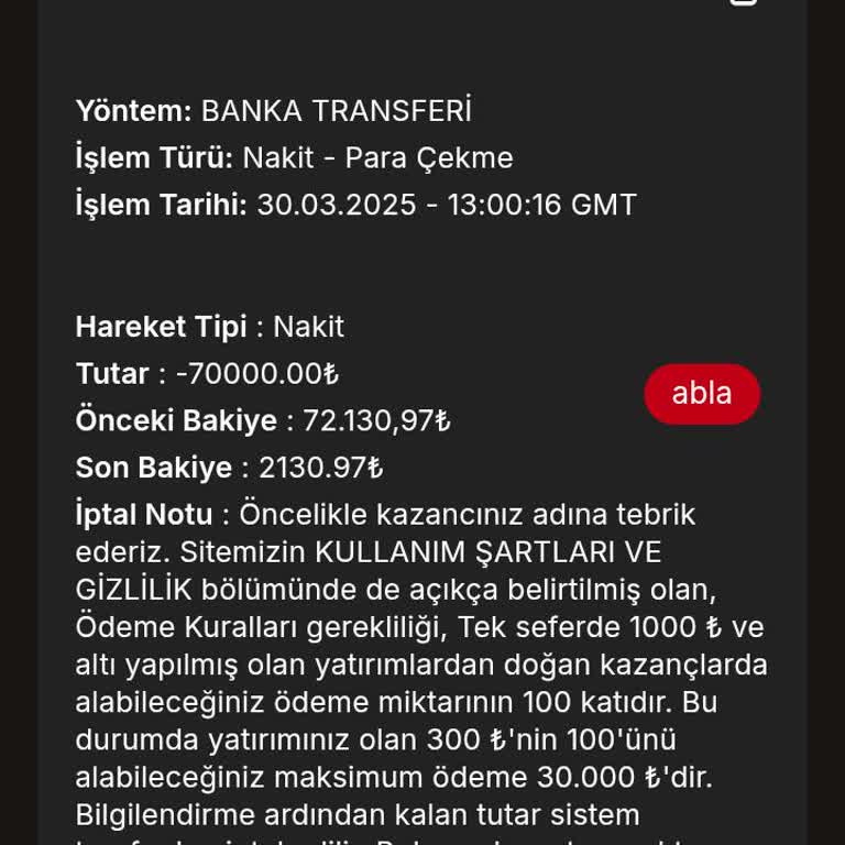 Kazandığım 42 Bin TL'yi Alamıyorum: Yardımınızı Bekliyorum
