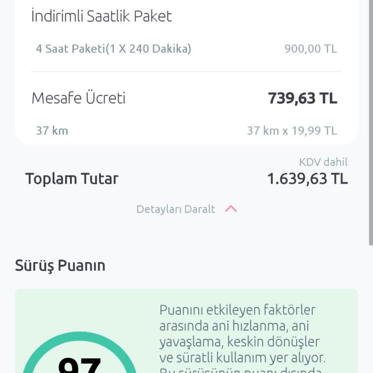 Tiktak Araç Kiralama Paketinde Sürpriz Ücret Şoku